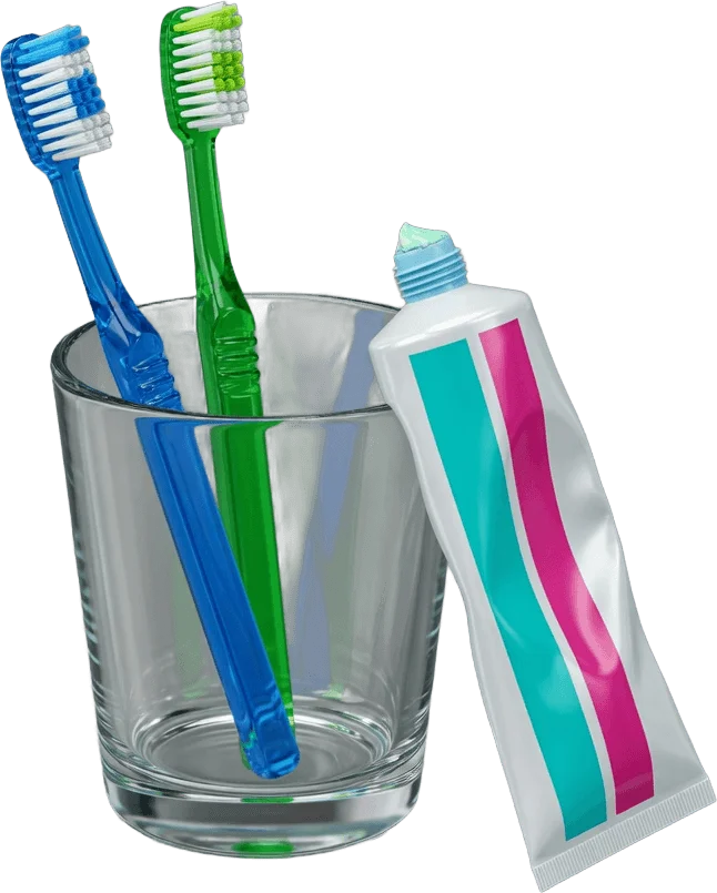 Toothbrush Glass Cup