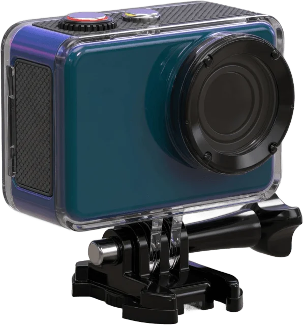 Waterproof action camera