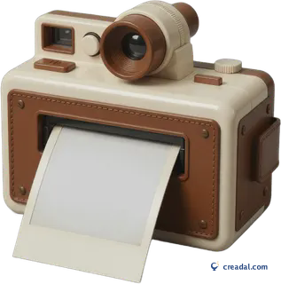 Retro Sofortbildkamera