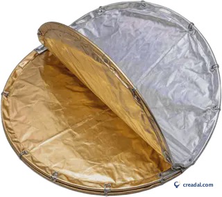 Gold Silber Reflektor
