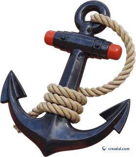 Heavy iron anchor