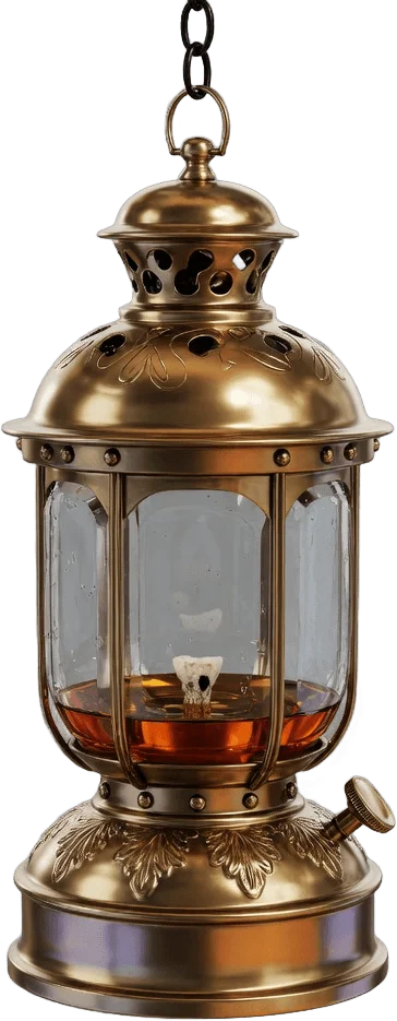 Hanging Oil Lantern
