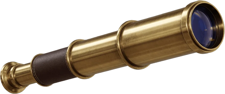 Brass Pirate Spyglass