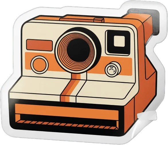 Retro instant camera