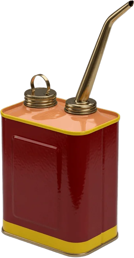 Bidon d'huile vintage