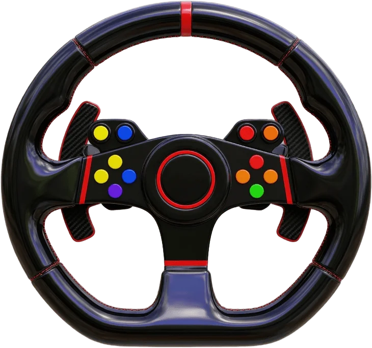 Volant de course