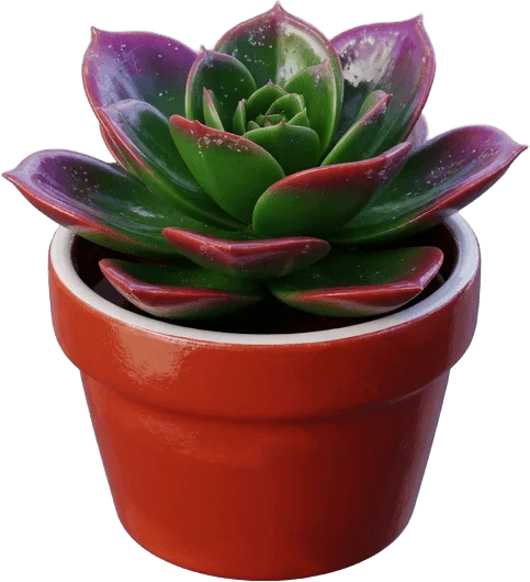Small desk succulent