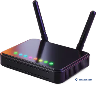 棚の無線ルーター