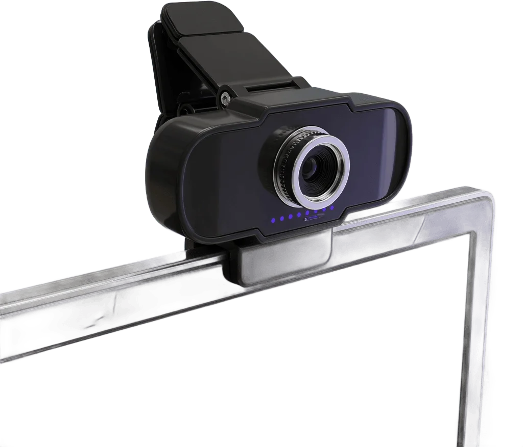 Webcam sur moniteur