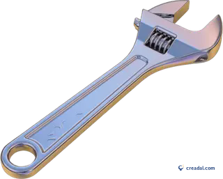Chrome Adjustable Wrench