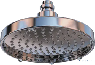 Chrome Rain Shower Head