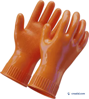 Rubber Work Gloves