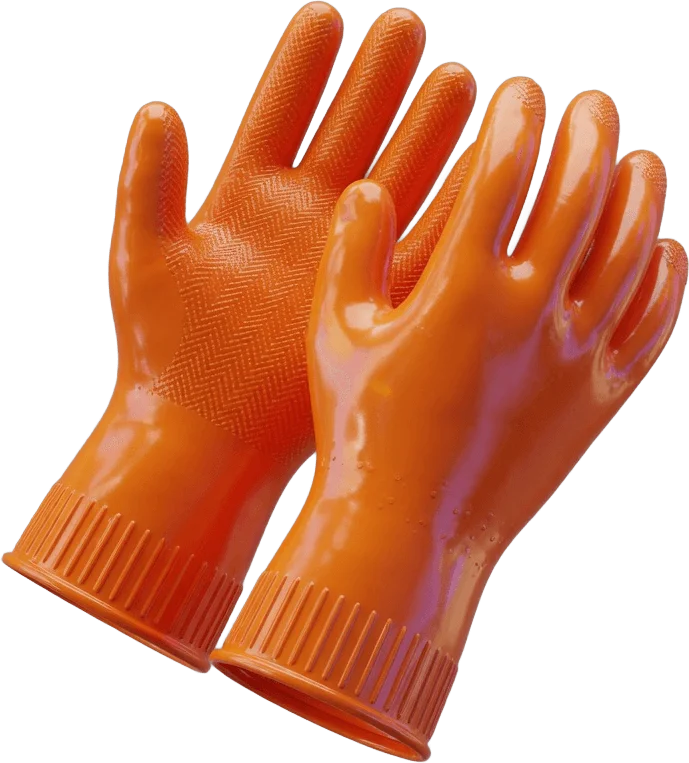 Rubber Work Gloves