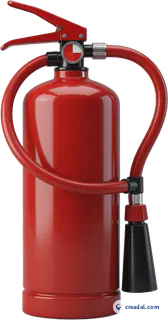 Red Fire Extinguisher