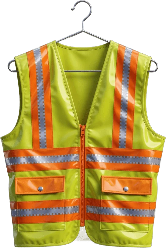 High-vis safety vest