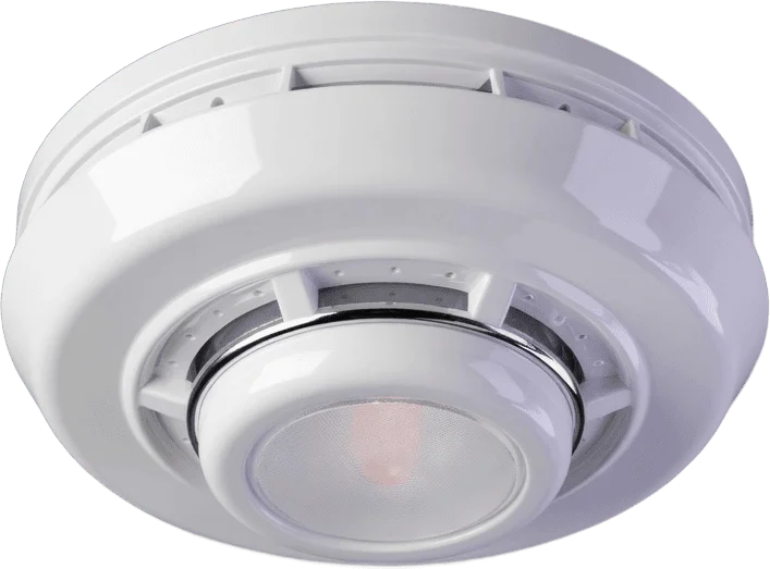 White Ceiling Smoke Detector