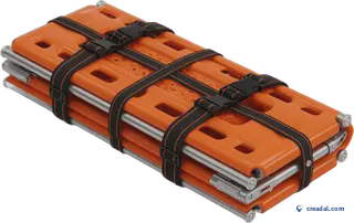 Folded Rescue Stretcher