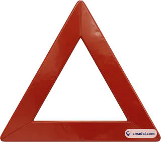 Red warning triangle