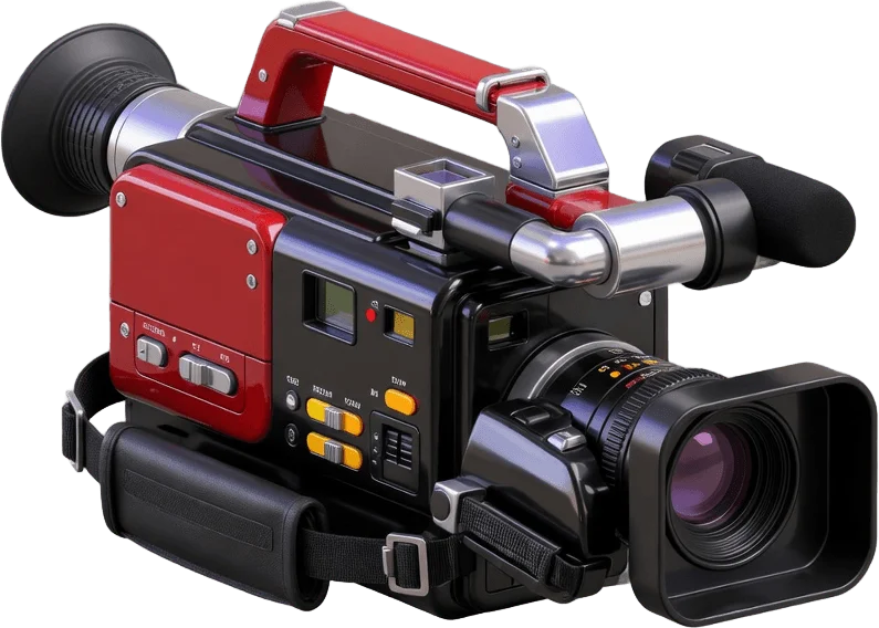 Retro Shoulder Camcorder
