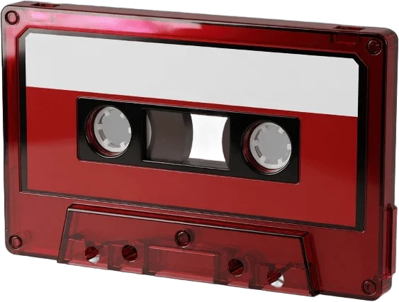Retro cassette tape