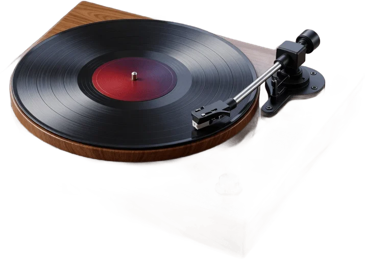 Platine vinyle bois