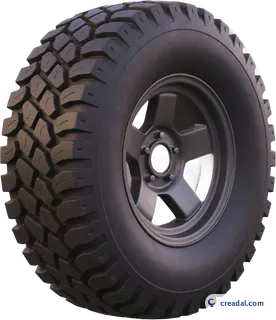 Pneu de jeep safari