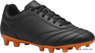 Black football boot