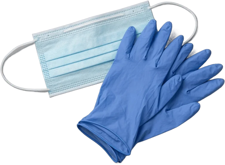 Masque et gants