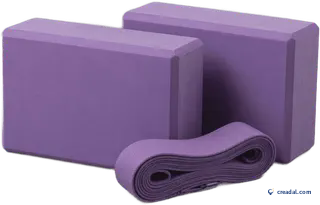Purple Yoga Blocks