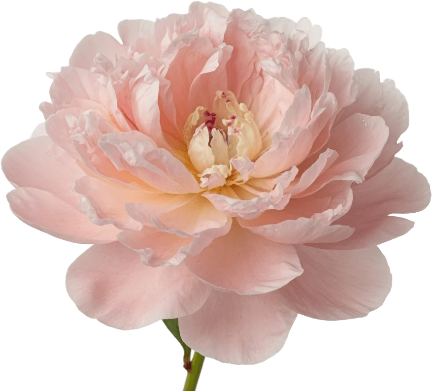 Pivoine Rose Poudrée