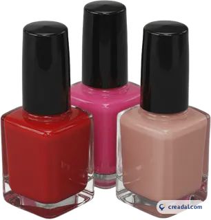 Trois flacons de vernis