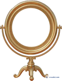 Miroir rond de salon