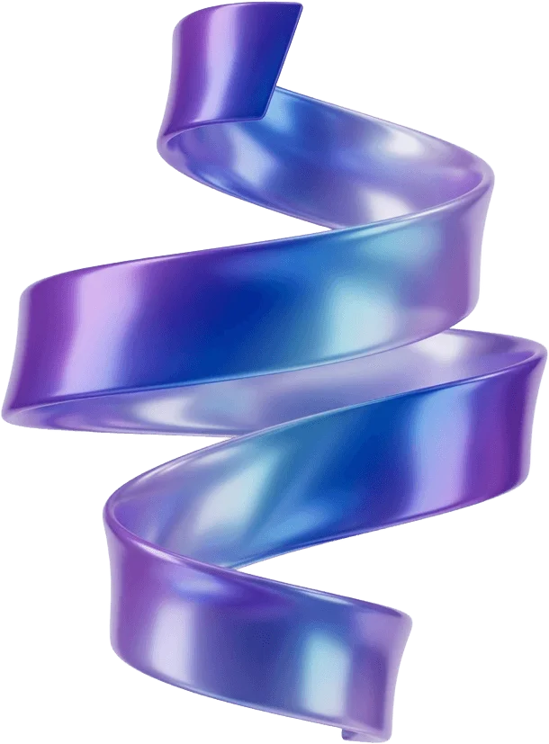 Ruban spiral torsadé