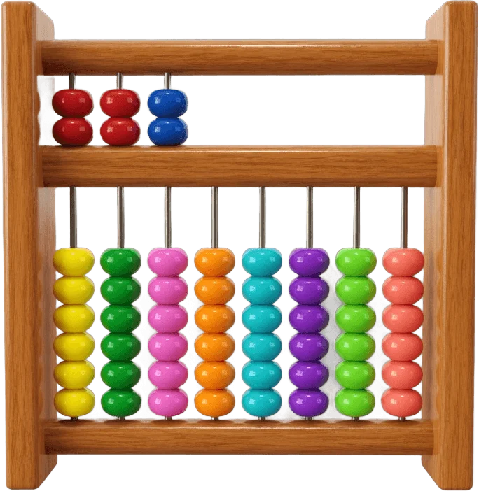 Wooden Counting Frame