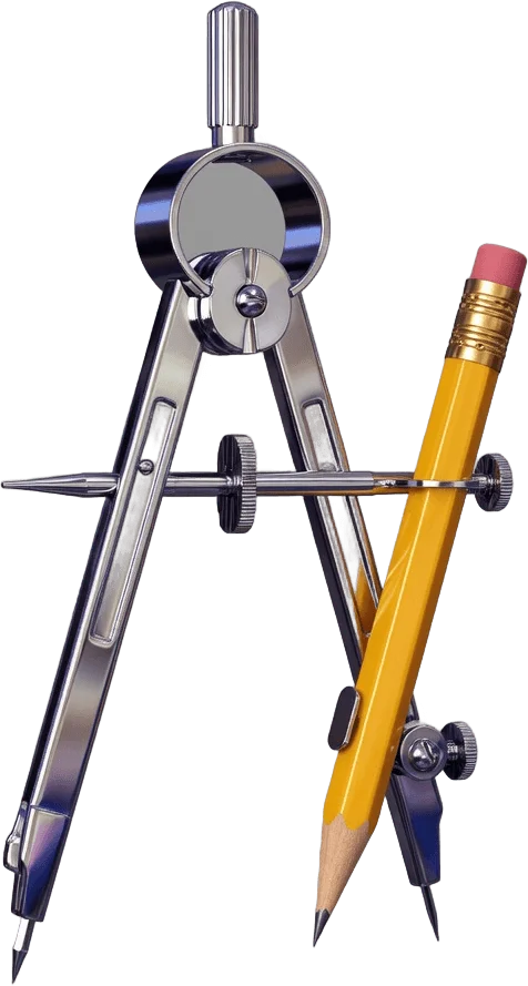 Metal Drawing Compass