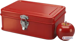 Red School Lunch Box