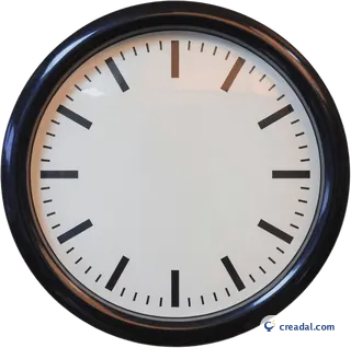 Round Classroom Clock