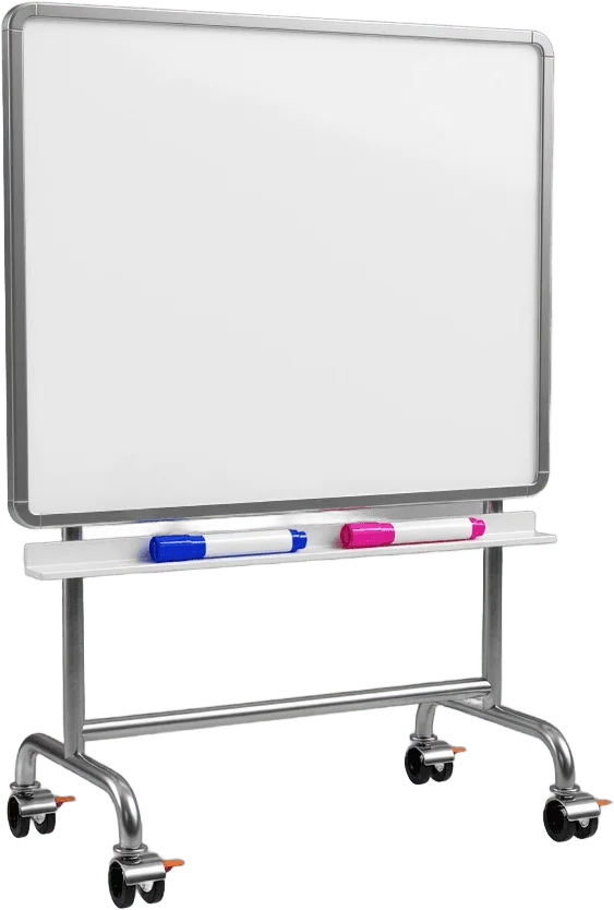 Rolling Whiteboard Stand