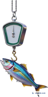 Hängende Fischwaage