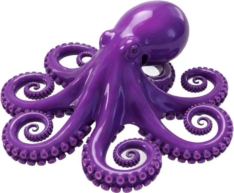 Poulpe Violet Entier