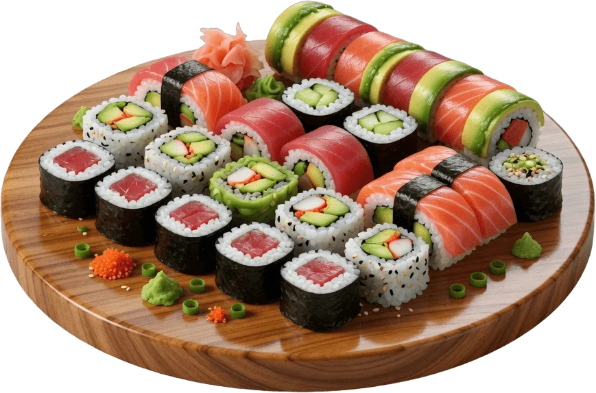 Plateau de sushis