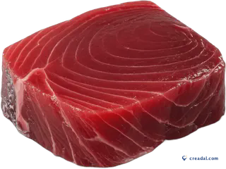 Rohes Thunfischsteak