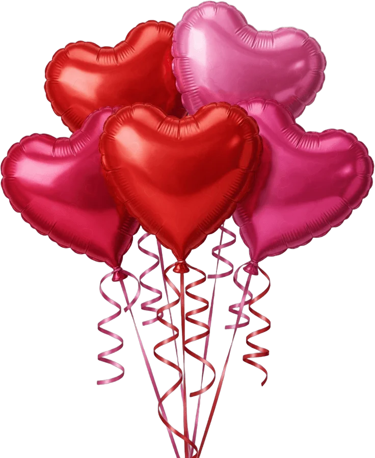 Heart Foil Balloons