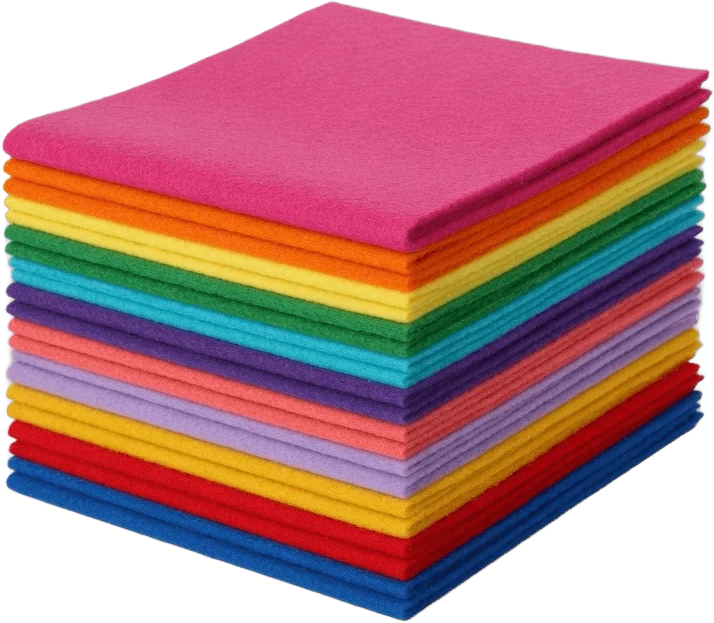 Colorful Felt Sheets