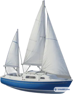 Petit voilier blanc