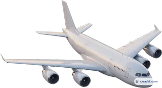 Avião de Carga Branco
