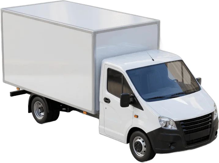 White Delivery Van