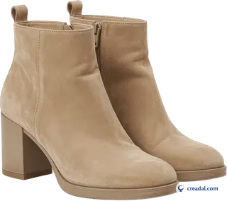Bottines Daim Beige