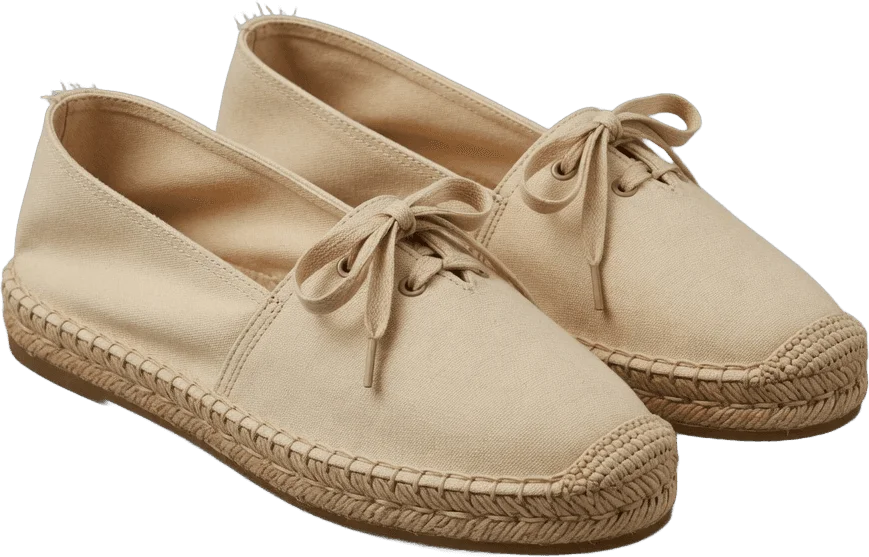 Espadrilles toile beige