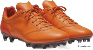 Crampons orange football
